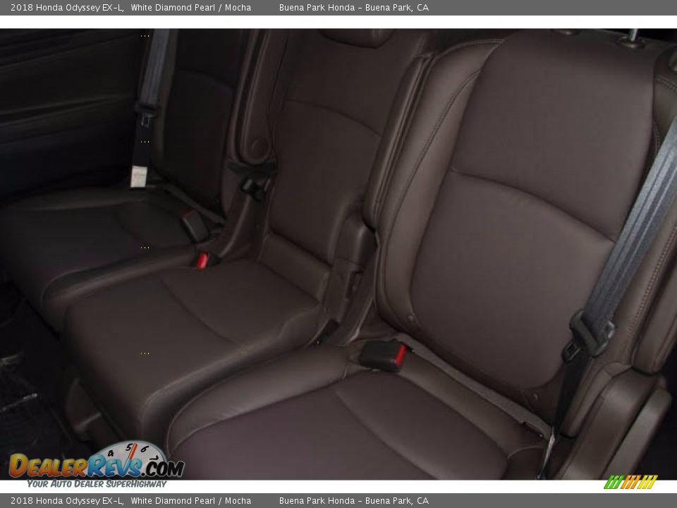 2018 Honda Odyssey EX-L White Diamond Pearl / Mocha Photo #12