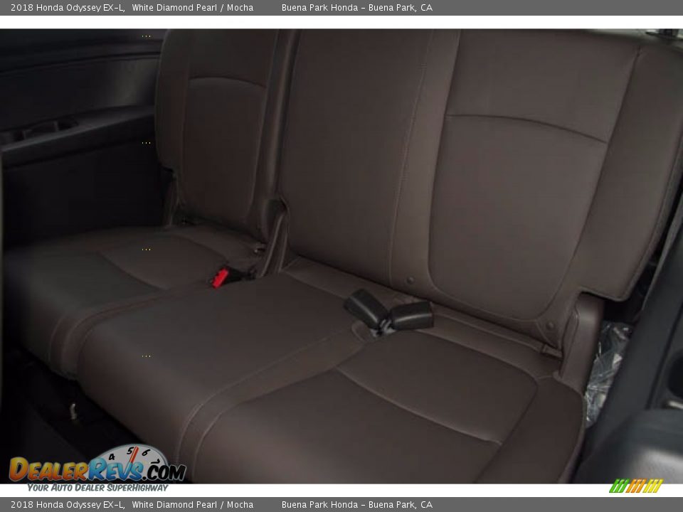 2018 Honda Odyssey EX-L White Diamond Pearl / Mocha Photo #13