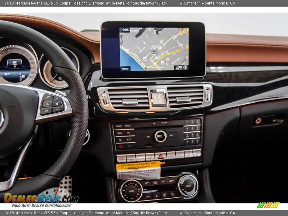 Controls of 2018 Mercedes-Benz CLS 550 Coupe Photo #5