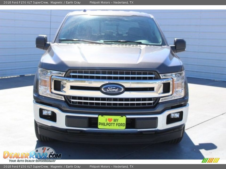 2018 Ford F150 XLT SuperCrew Magnetic / Earth Gray Photo #2