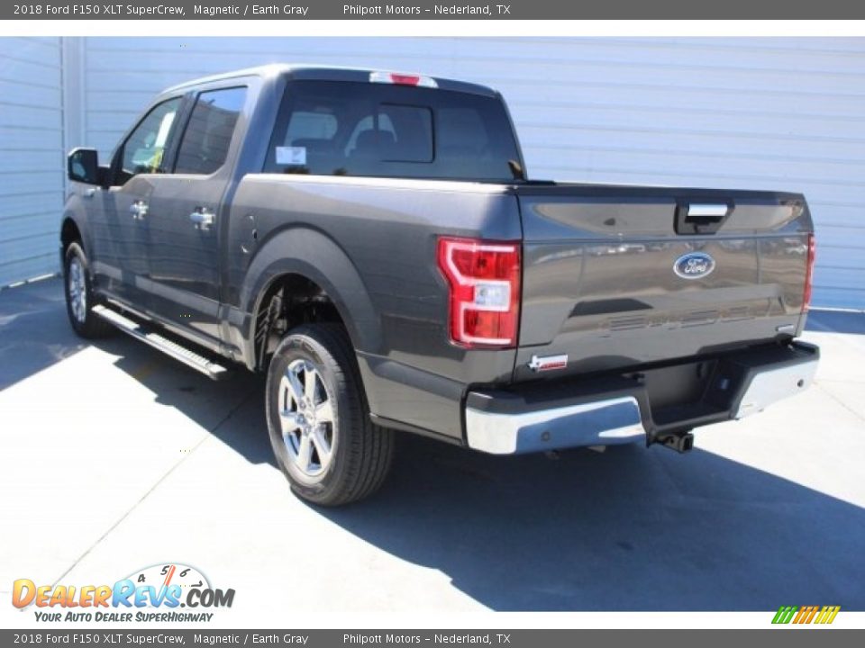 2018 Ford F150 XLT SuperCrew Magnetic / Earth Gray Photo #6