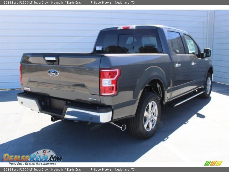 2018 Ford F150 XLT SuperCrew Magnetic / Earth Gray Photo #8