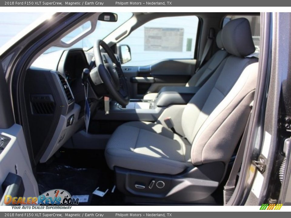 2018 Ford F150 XLT SuperCrew Magnetic / Earth Gray Photo #11