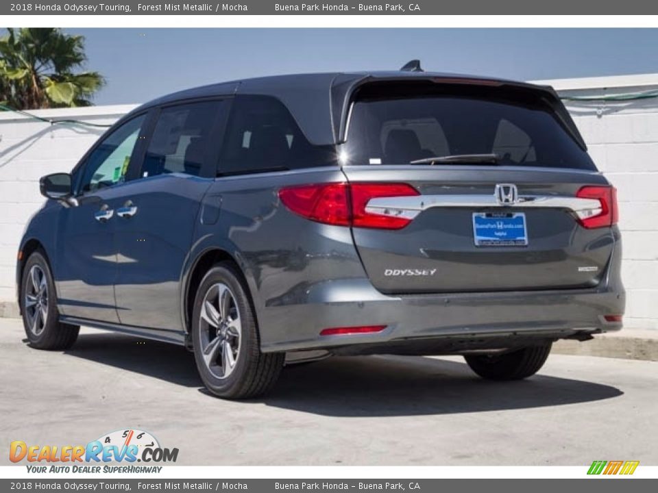 2018 Honda Odyssey Touring Forest Mist Metallic / Mocha Photo #2