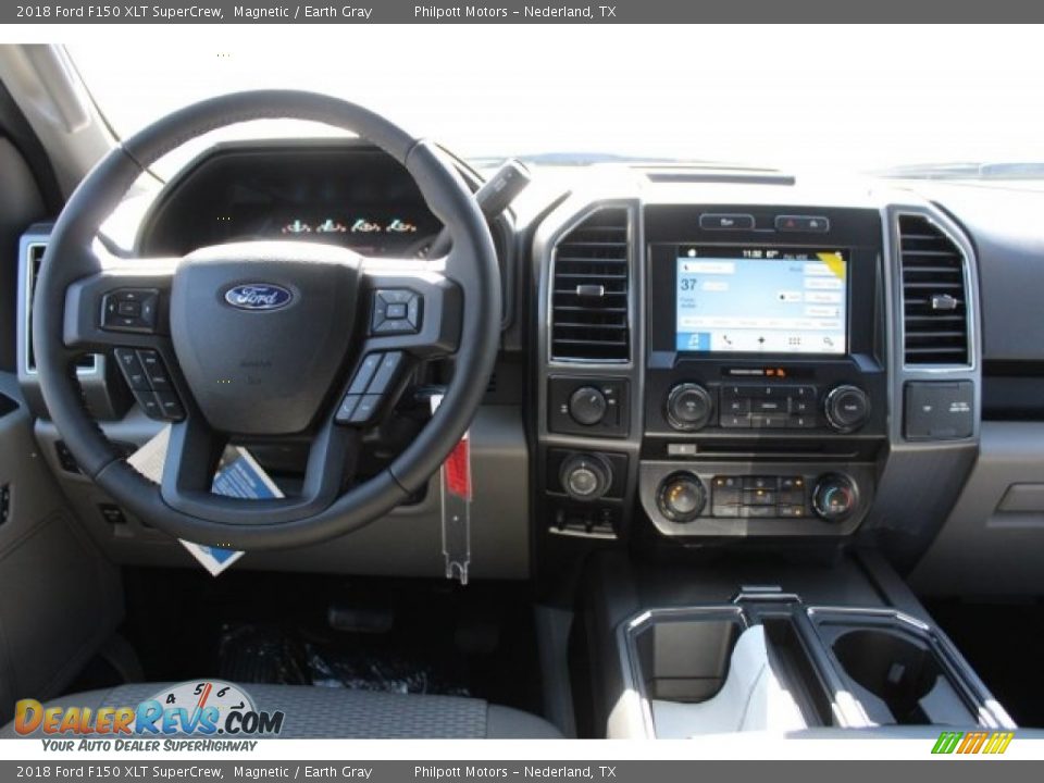 2018 Ford F150 XLT SuperCrew Magnetic / Earth Gray Photo #20