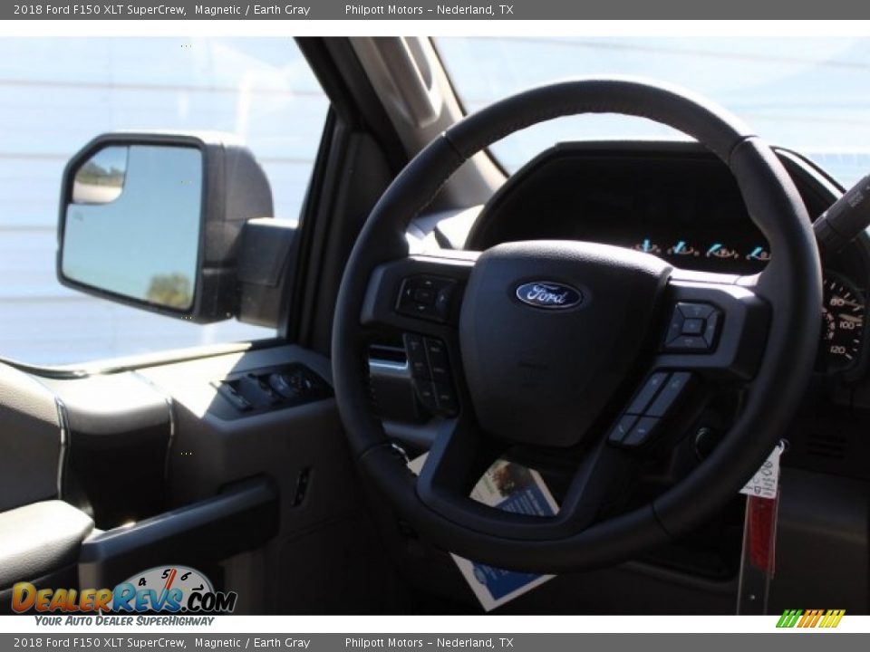2018 Ford F150 XLT SuperCrew Magnetic / Earth Gray Photo #21