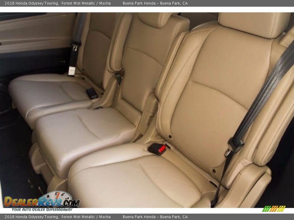 2018 Honda Odyssey Touring Forest Mist Metallic / Mocha Photo #15