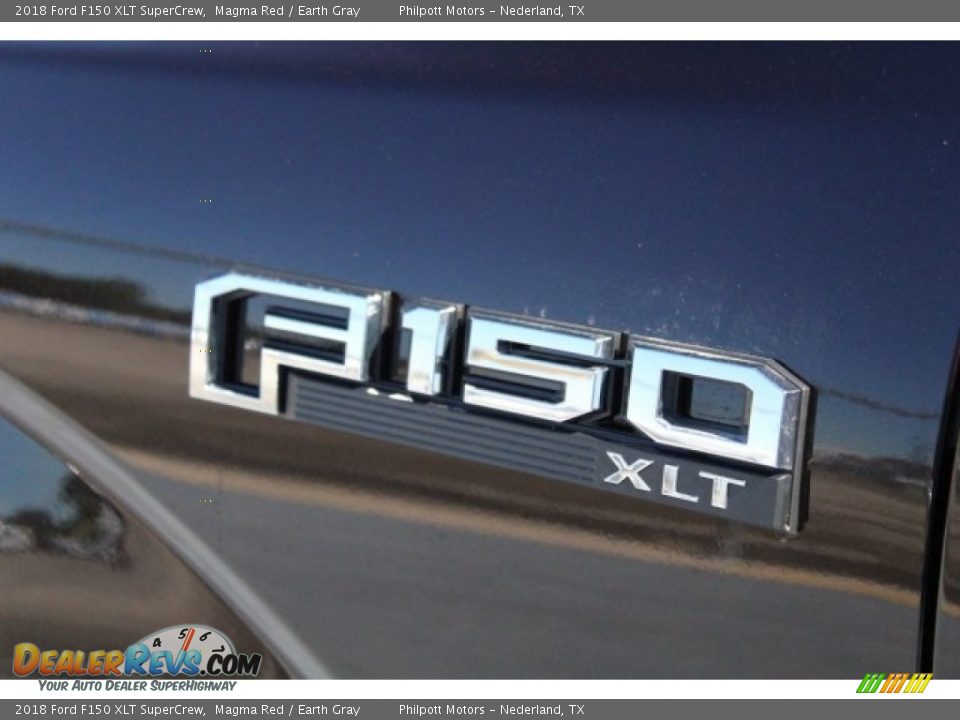 2018 Ford F150 XLT SuperCrew Magma Red / Earth Gray Photo #6