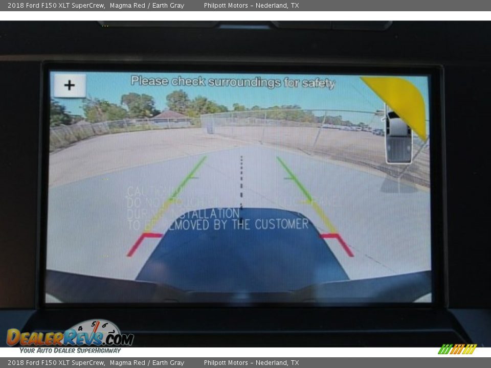 2018 Ford F150 XLT SuperCrew Magma Red / Earth Gray Photo #13