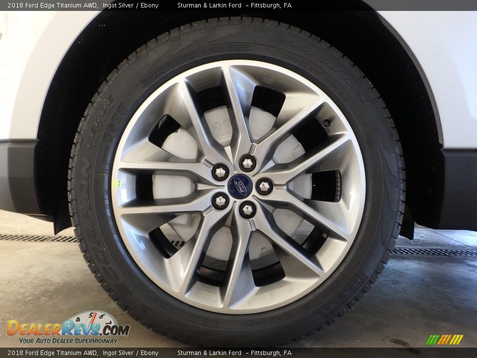 2018 Ford Edge Titanium AWD Wheel Photo #5