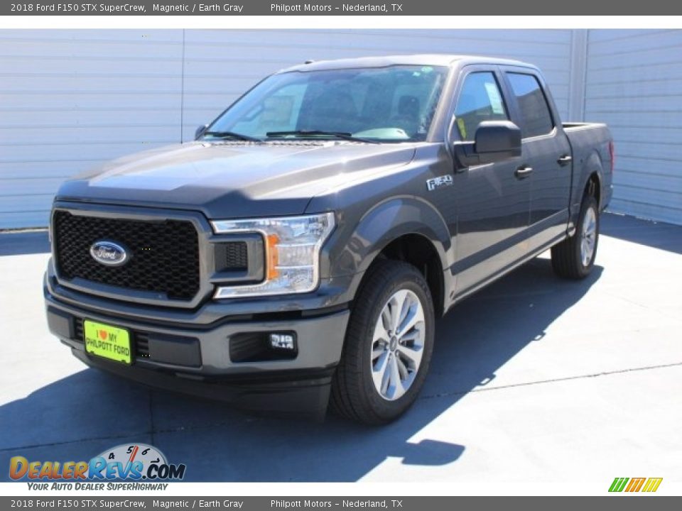 2018 Ford F150 STX SuperCrew Magnetic / Earth Gray Photo #3