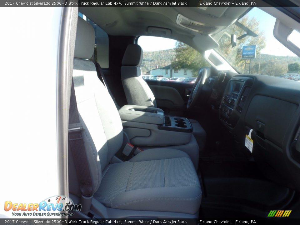 2017 Chevrolet Silverado 2500HD Work Truck Regular Cab 4x4 Summit White / Dark Ash/Jet Black Photo #14