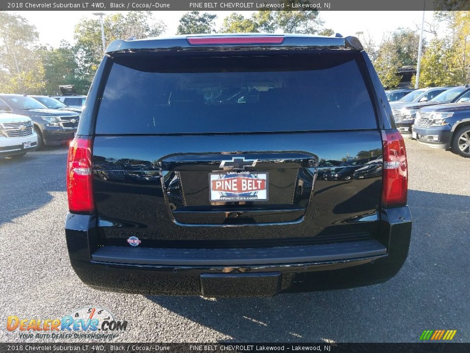 2018 Chevrolet Suburban LT 4WD Black / Cocoa/­Dune Photo #5