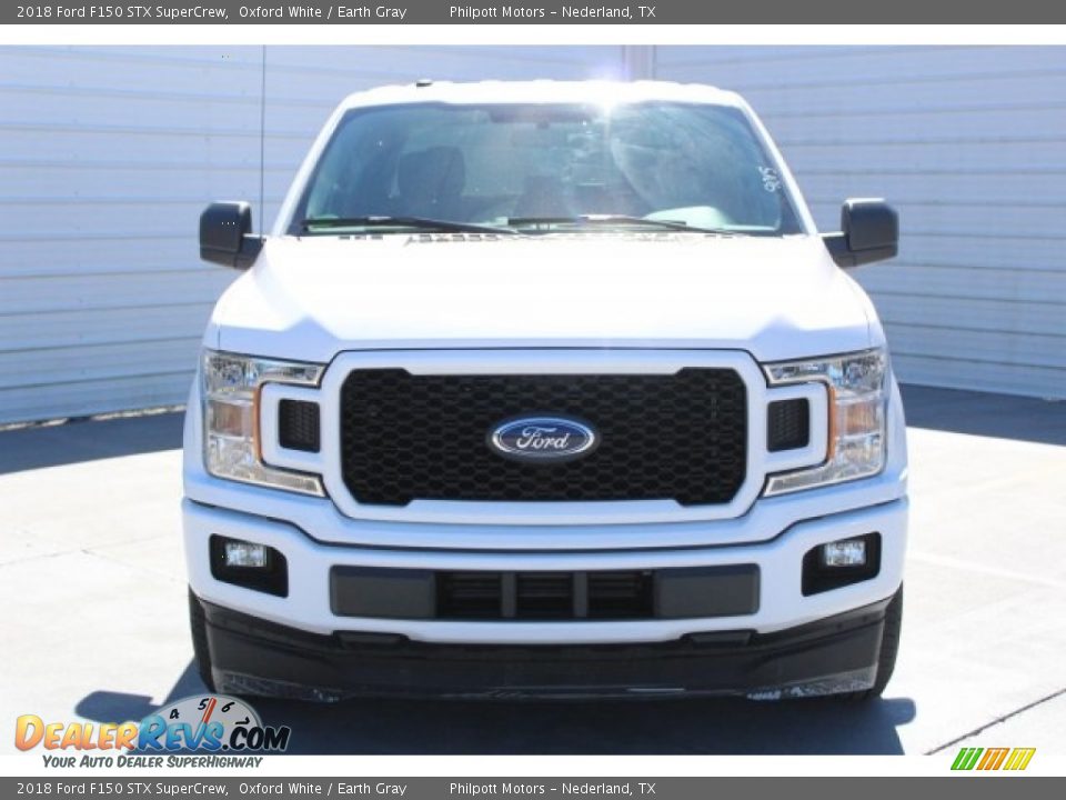2018 Ford F150 STX SuperCrew Oxford White / Earth Gray Photo #2