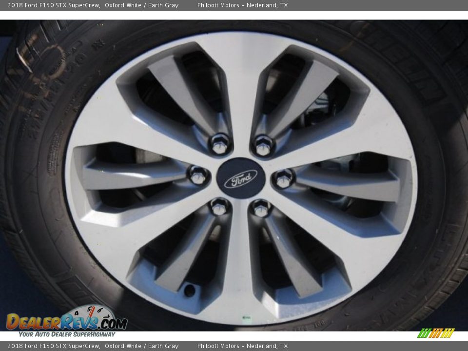 2018 Ford F150 STX SuperCrew Oxford White / Earth Gray Photo #5