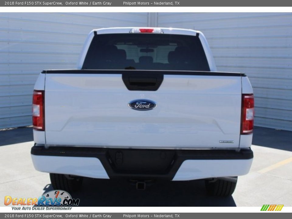 2018 Ford F150 STX SuperCrew Oxford White / Earth Gray Photo #8