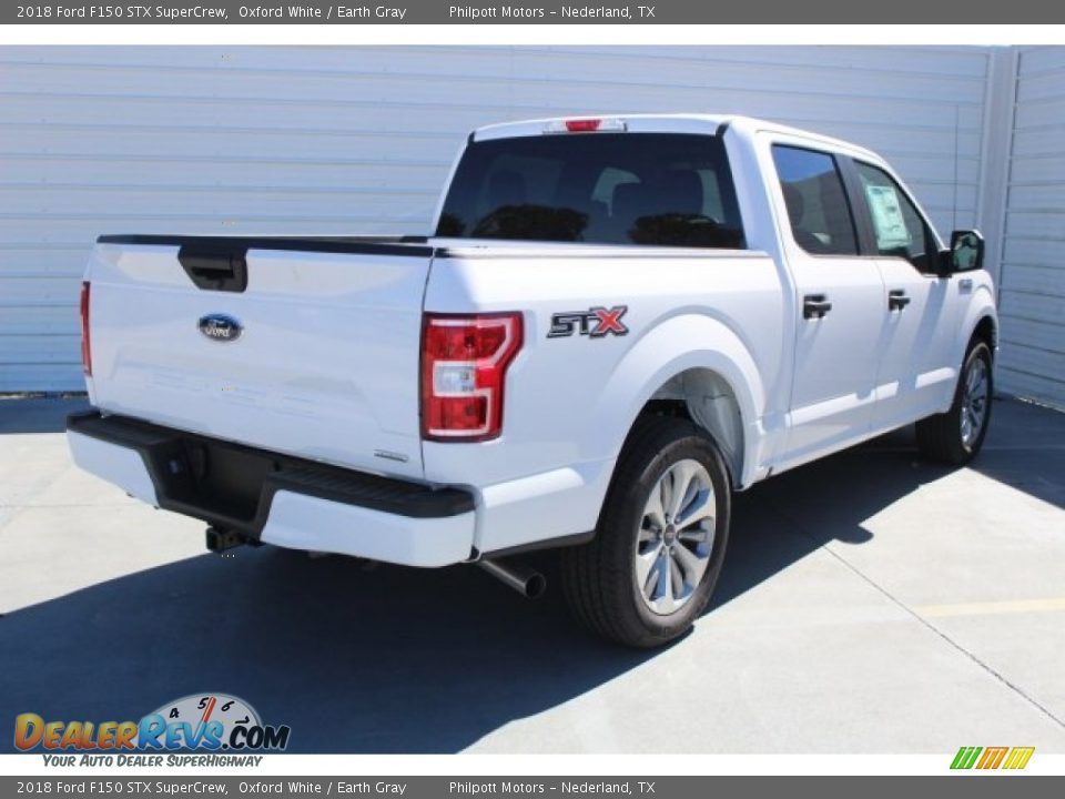 2018 Ford F150 STX SuperCrew Oxford White / Earth Gray Photo #9