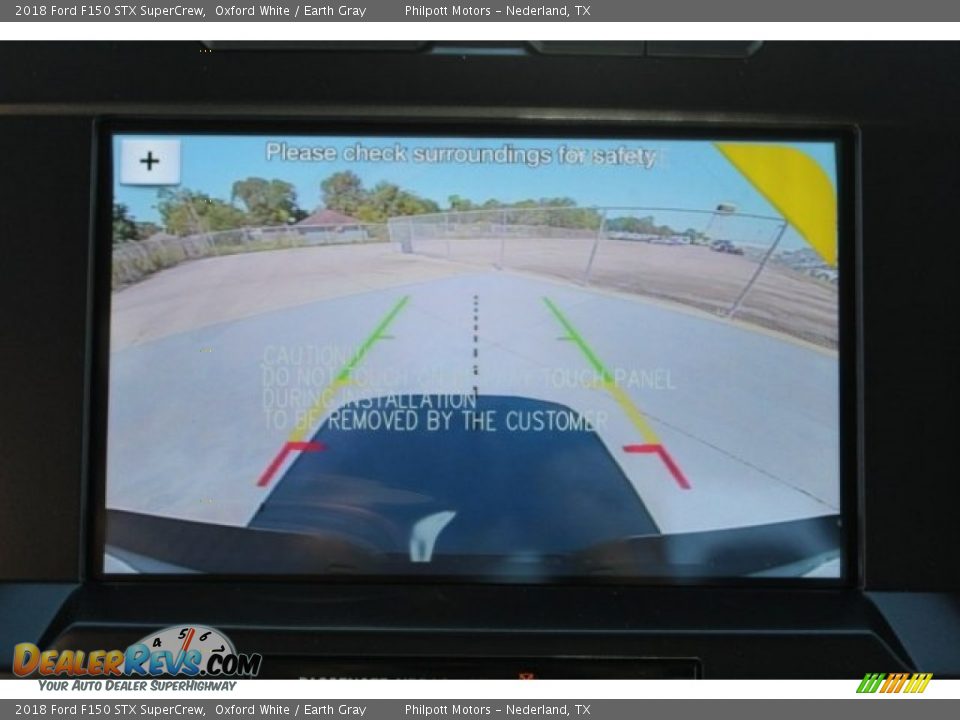 2018 Ford F150 STX SuperCrew Oxford White / Earth Gray Photo #13