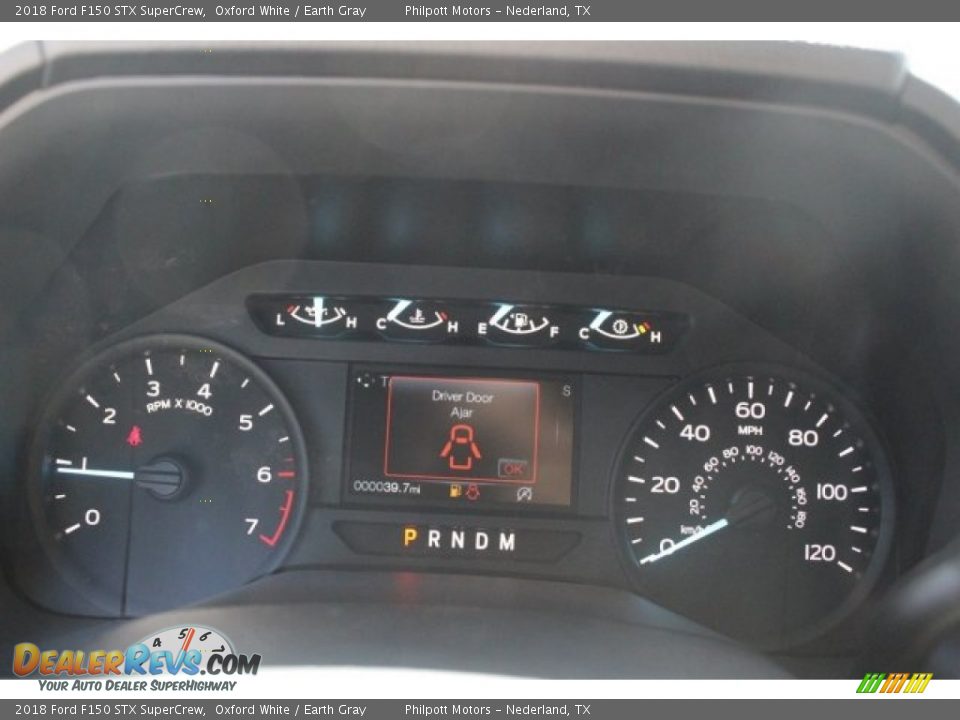 2018 Ford F150 STX SuperCrew Oxford White / Earth Gray Photo #17