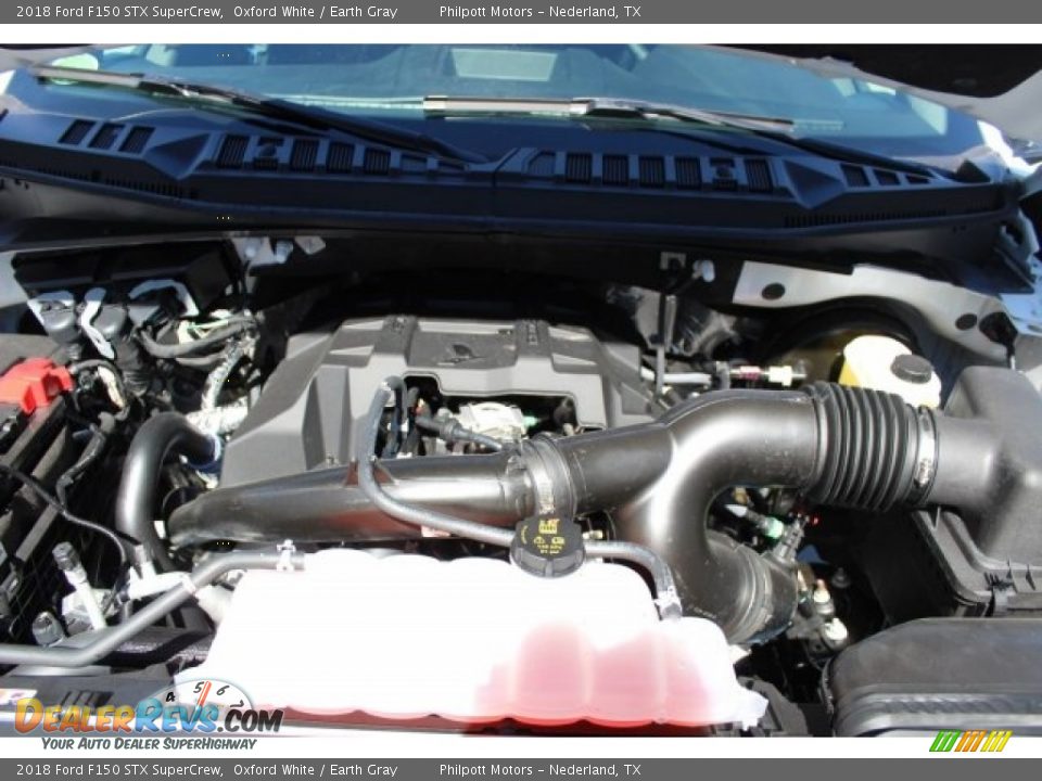 2018 Ford F150 STX SuperCrew Oxford White / Earth Gray Photo #23