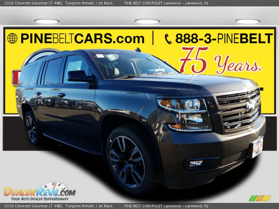 2018 Chevrolet Suburban LT 4WD Tungsten Metallic / Jet Black Photo #1