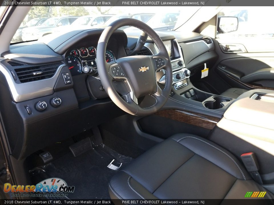 2018 Chevrolet Suburban LT 4WD Tungsten Metallic / Jet Black Photo #7