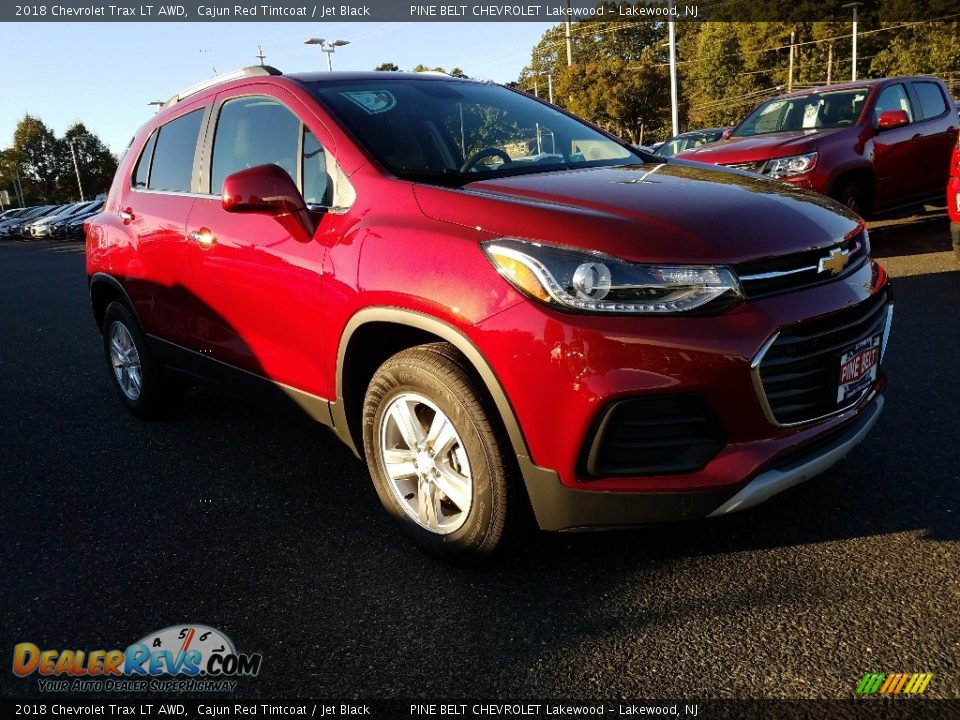 2018 Chevrolet Trax LT AWD Cajun Red Tintcoat / Jet Black Photo #1