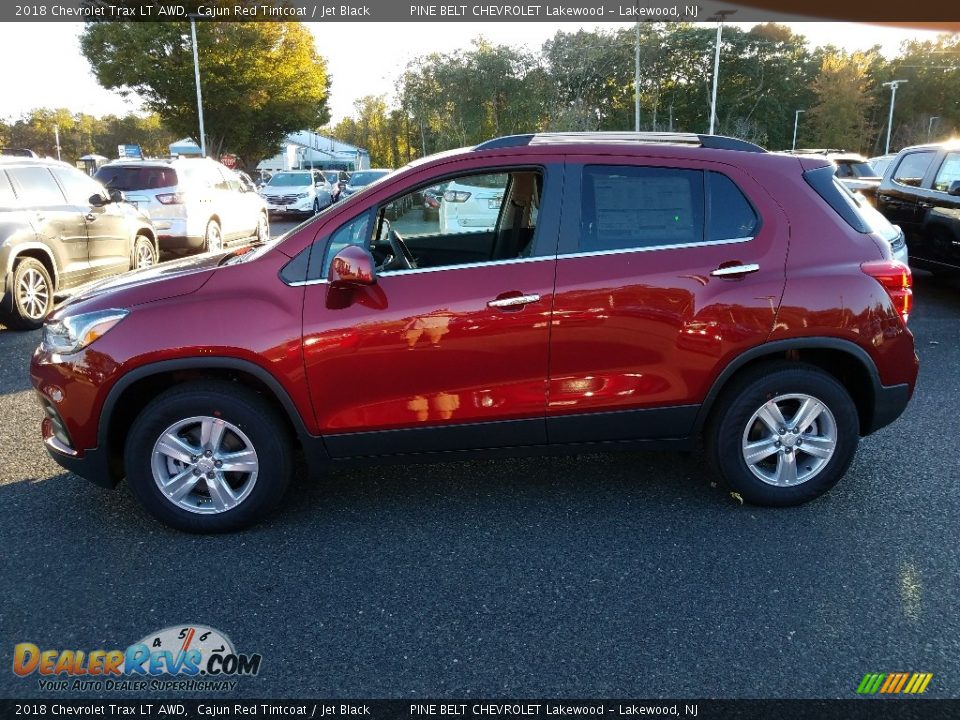 2018 Chevrolet Trax LT AWD Cajun Red Tintcoat / Jet Black Photo #3