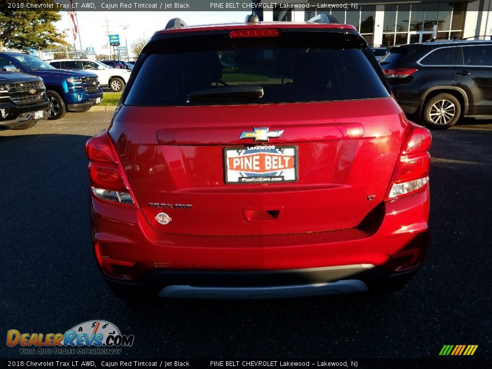 2018 Chevrolet Trax LT AWD Cajun Red Tintcoat / Jet Black Photo #5