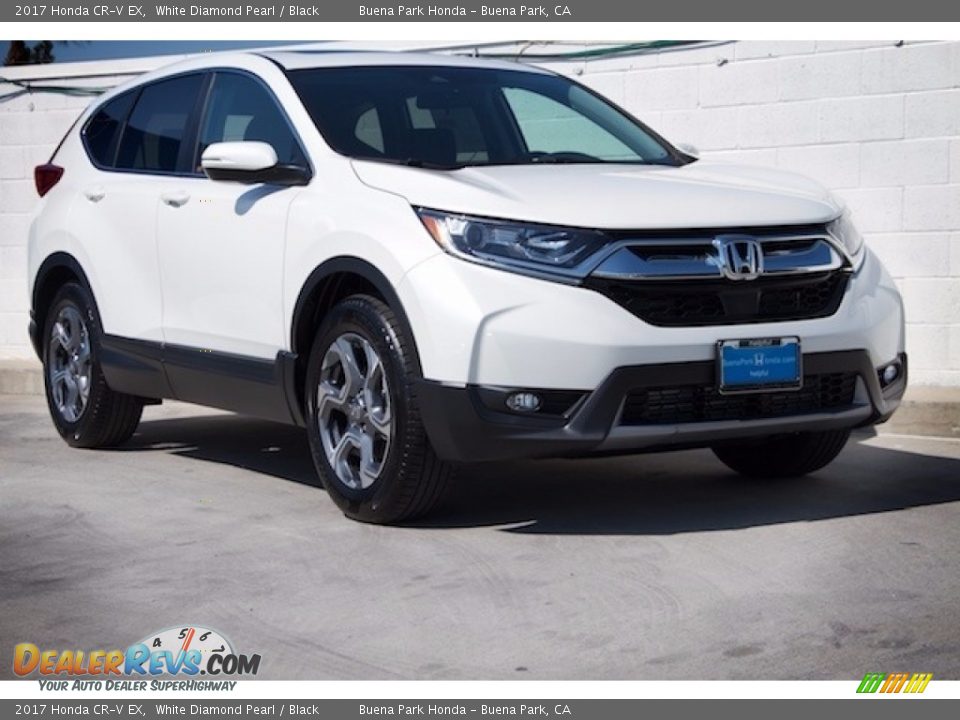 2017 Honda CR-V EX White Diamond Pearl / Black Photo #1