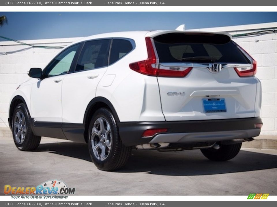 2017 Honda CR-V EX White Diamond Pearl / Black Photo #2