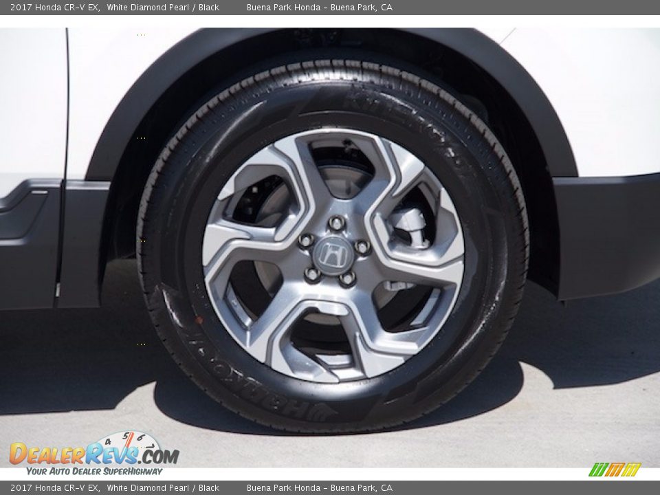 2017 Honda CR-V EX White Diamond Pearl / Black Photo #4