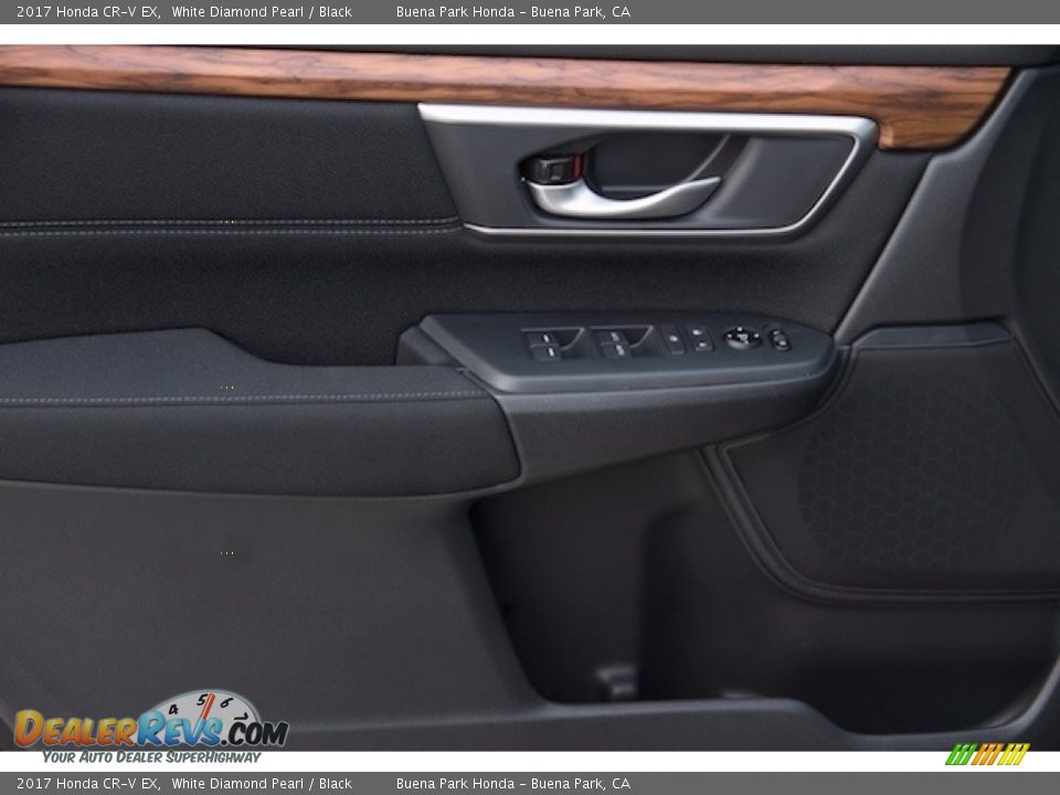 2017 Honda CR-V EX White Diamond Pearl / Black Photo #6