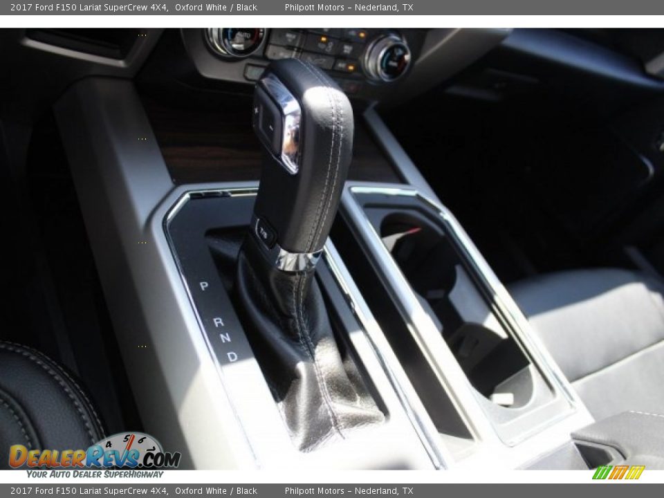 2017 Ford F150 Lariat SuperCrew 4X4 Oxford White / Black Photo #16