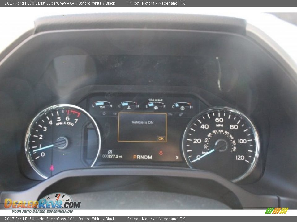 2017 Ford F150 Lariat SuperCrew 4X4 Oxford White / Black Photo #19