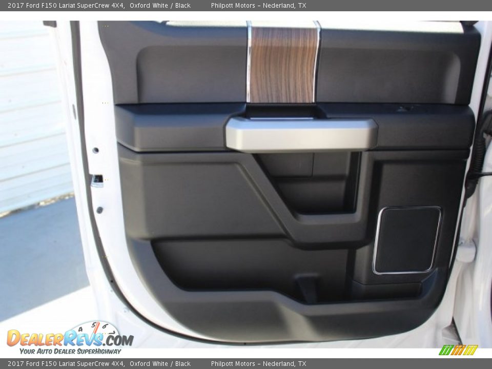 2017 Ford F150 Lariat SuperCrew 4X4 Oxford White / Black Photo #20
