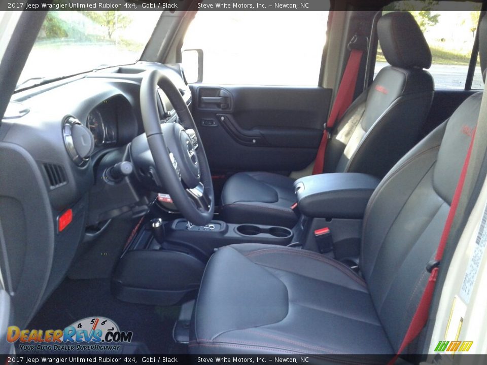 2017 Jeep Wrangler Unlimited Rubicon 4x4 Gobi / Black Photo #9