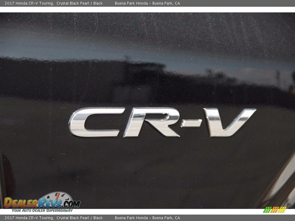 2017 Honda CR-V Touring Crystal Black Pearl / Black Photo #3
