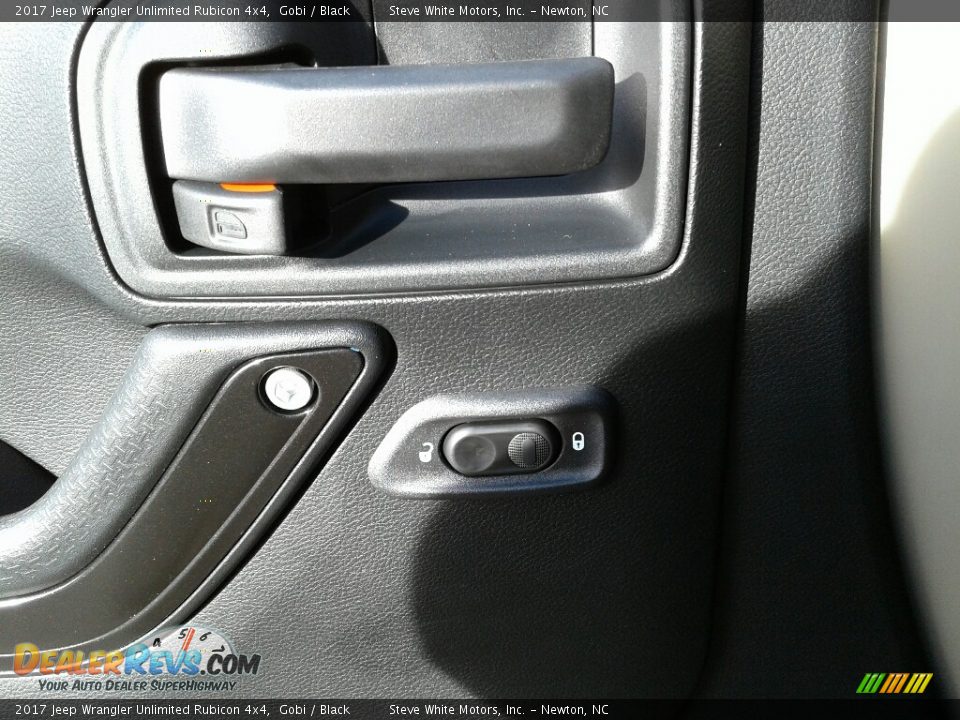 2017 Jeep Wrangler Unlimited Rubicon 4x4 Gobi / Black Photo #14