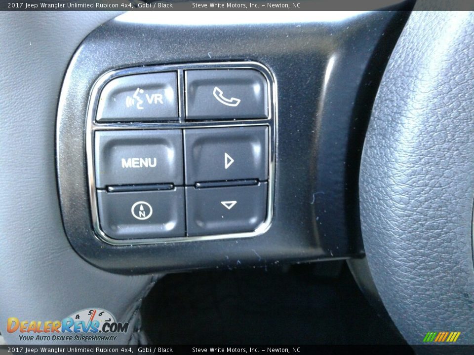 2017 Jeep Wrangler Unlimited Rubicon 4x4 Gobi / Black Photo #18