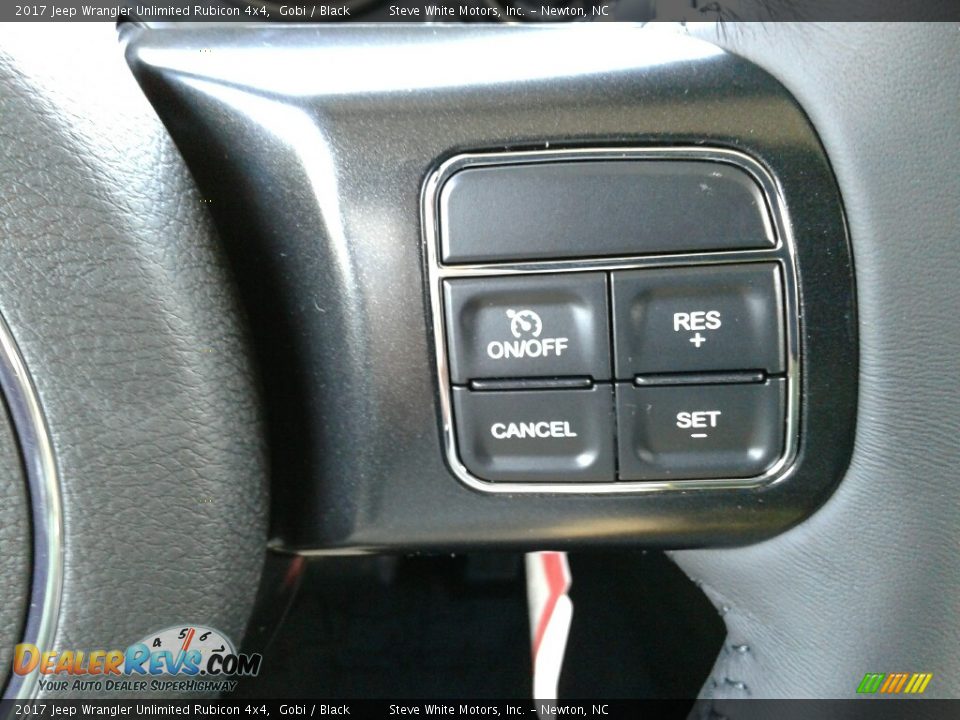 2017 Jeep Wrangler Unlimited Rubicon 4x4 Gobi / Black Photo #19