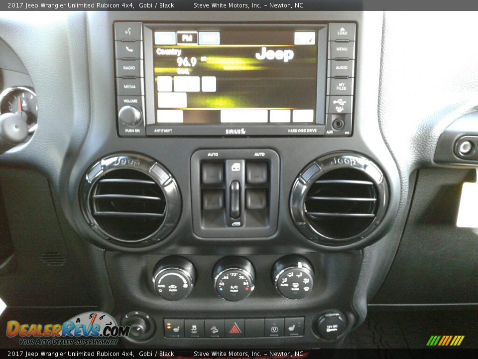 2017 Jeep Wrangler Unlimited Rubicon 4x4 Gobi / Black Photo #21