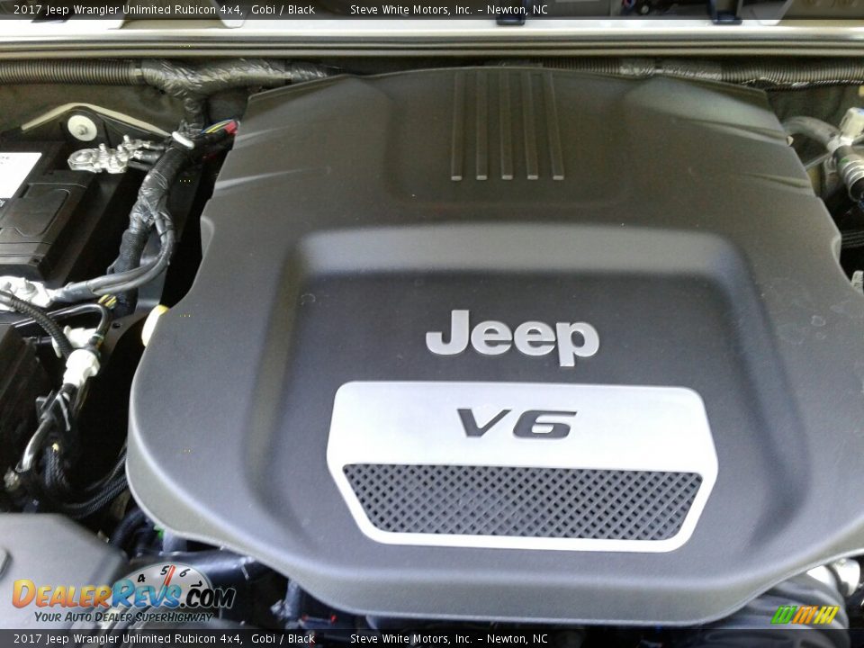 2017 Jeep Wrangler Unlimited Rubicon 4x4 Gobi / Black Photo #29
