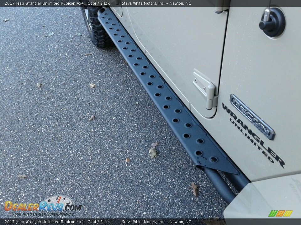 2017 Jeep Wrangler Unlimited Rubicon 4x4 Gobi / Black Photo #32
