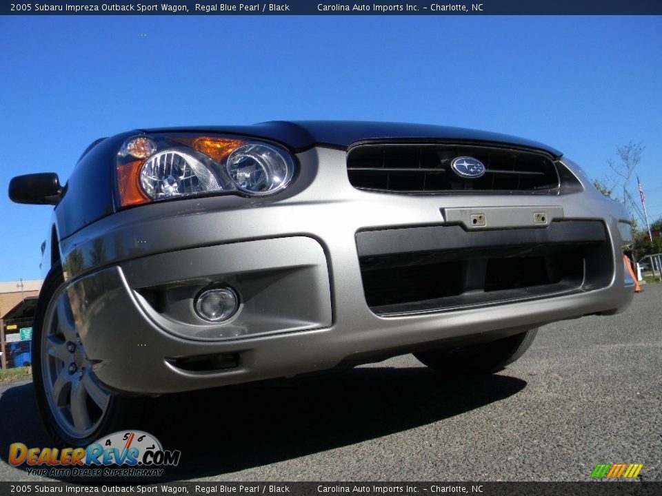 2005 Subaru Impreza Outback Sport Wagon Regal Blue Pearl / Black Photo #1