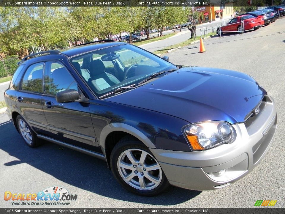 2005 Subaru Impreza Outback Sport Wagon Regal Blue Pearl / Black Photo #3