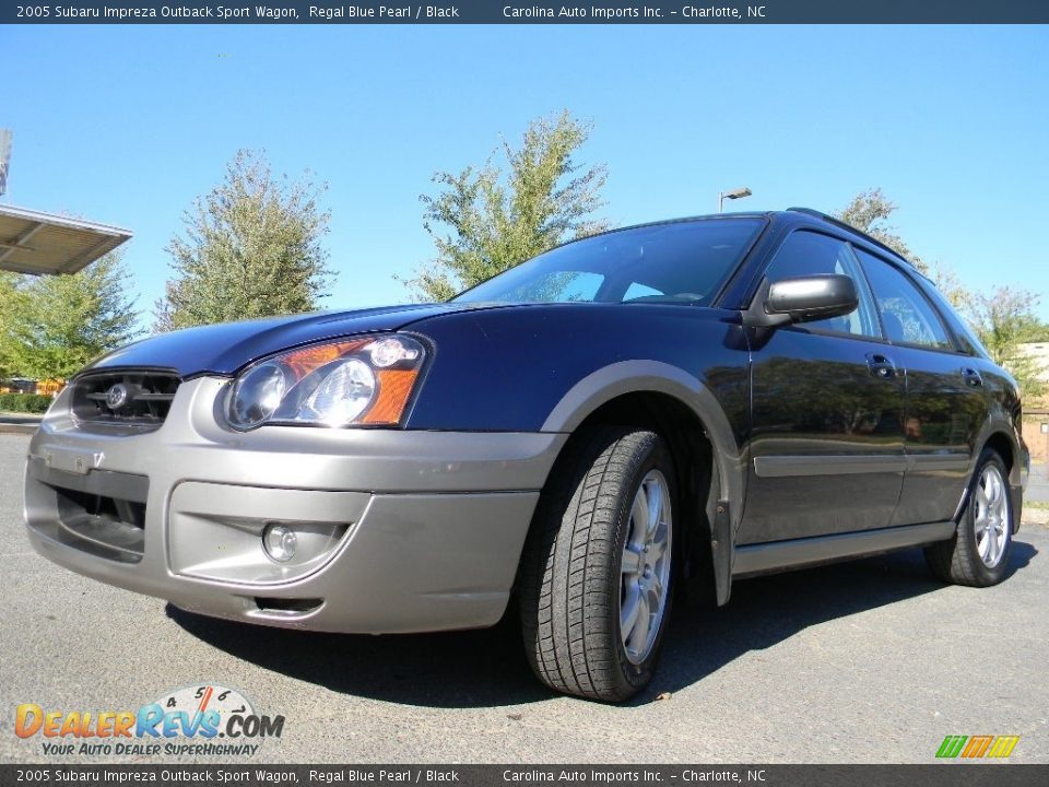 2005 Subaru Impreza Outback Sport Wagon Regal Blue Pearl / Black Photo #6