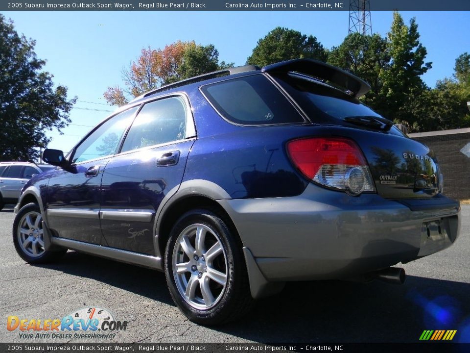 2005 Subaru Impreza Outback Sport Wagon Regal Blue Pearl / Black Photo #8