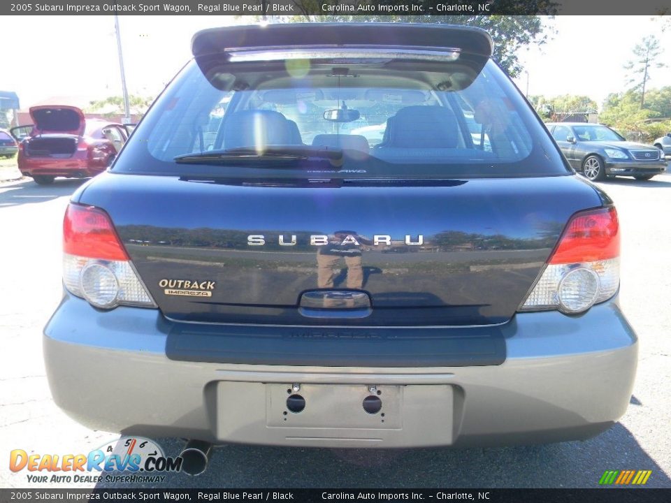 2005 Subaru Impreza Outback Sport Wagon Regal Blue Pearl / Black Photo #9