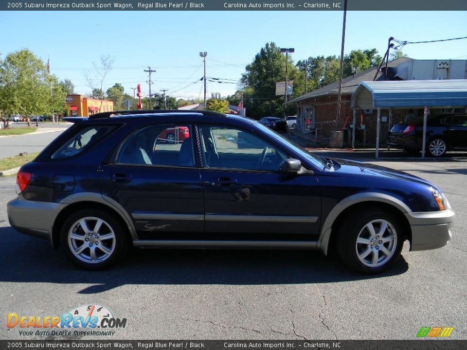 2005 Subaru Impreza Outback Sport Wagon Regal Blue Pearl / Black Photo #11